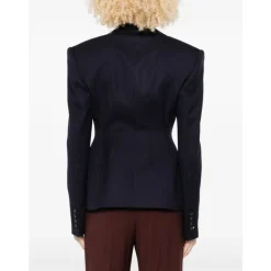 Einreihiger, taillierter Blazer