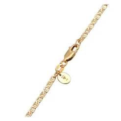 Elegante Halskette im Stäbchen-Panzerstil