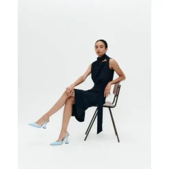 Eleganter Midi-Wickelrock