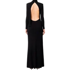 Elegantes Abendkleid mit Schmuckverzierungen