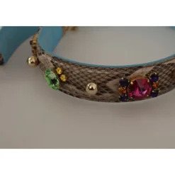 Exotic Leather Crystals Schulterriemen
