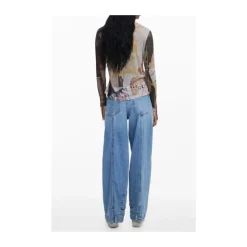 Eyre Langarmshirt mit Muster