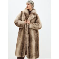 Faux Fur Mantel Natalie