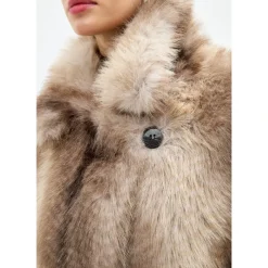 Faux Fur Mantel Natalie
