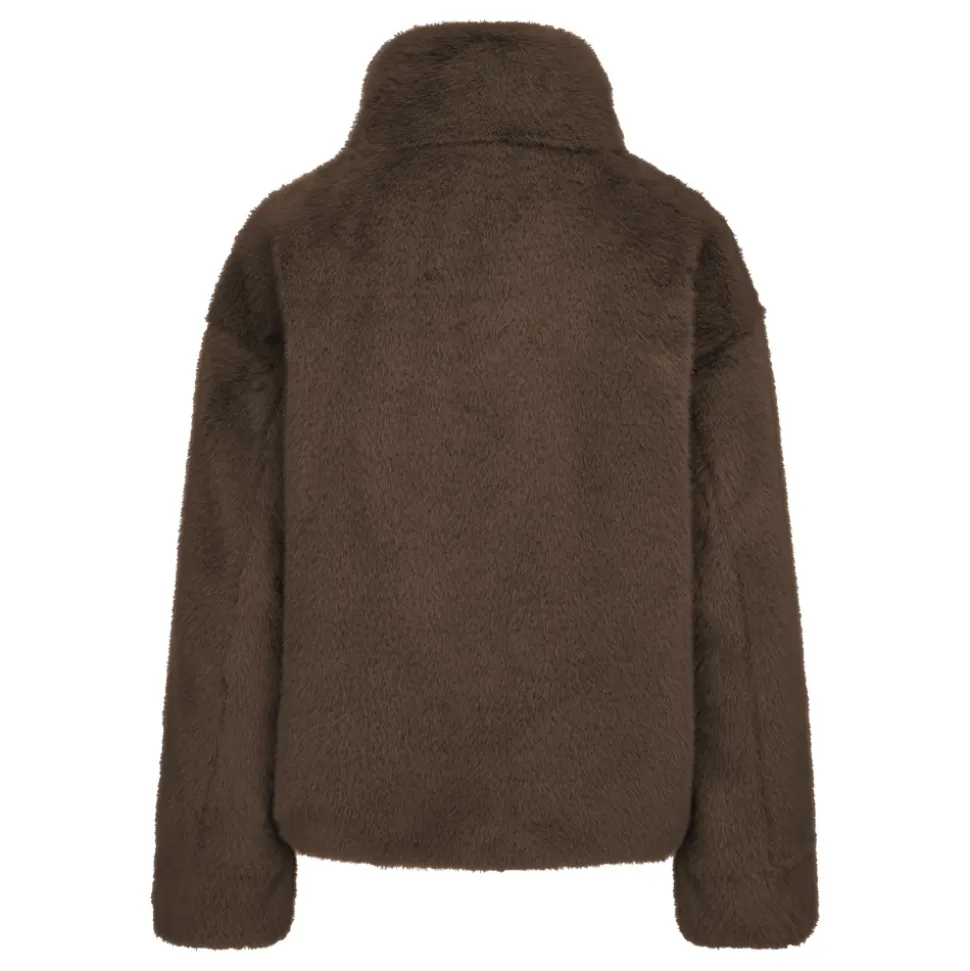 Faux Fur Shearling Jacke
