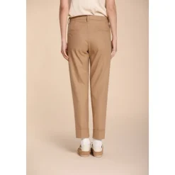 Flanell Jersey Karotten-Passform Chino Hose