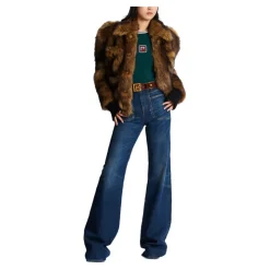 Flared Jeans aus Denim