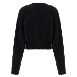 Fluffy Strickjacke