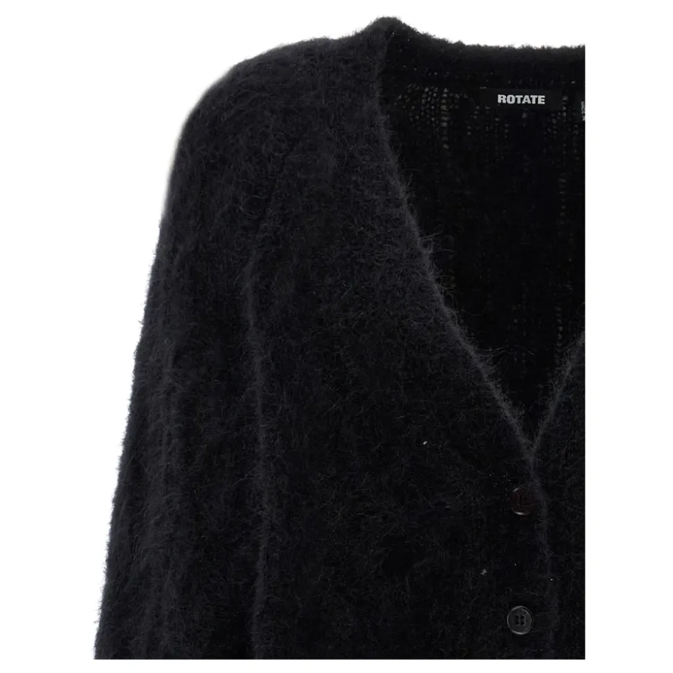 Fluffy Strickjacke