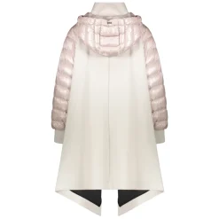Gefütterte Baumwolljacke mit Kapuze
