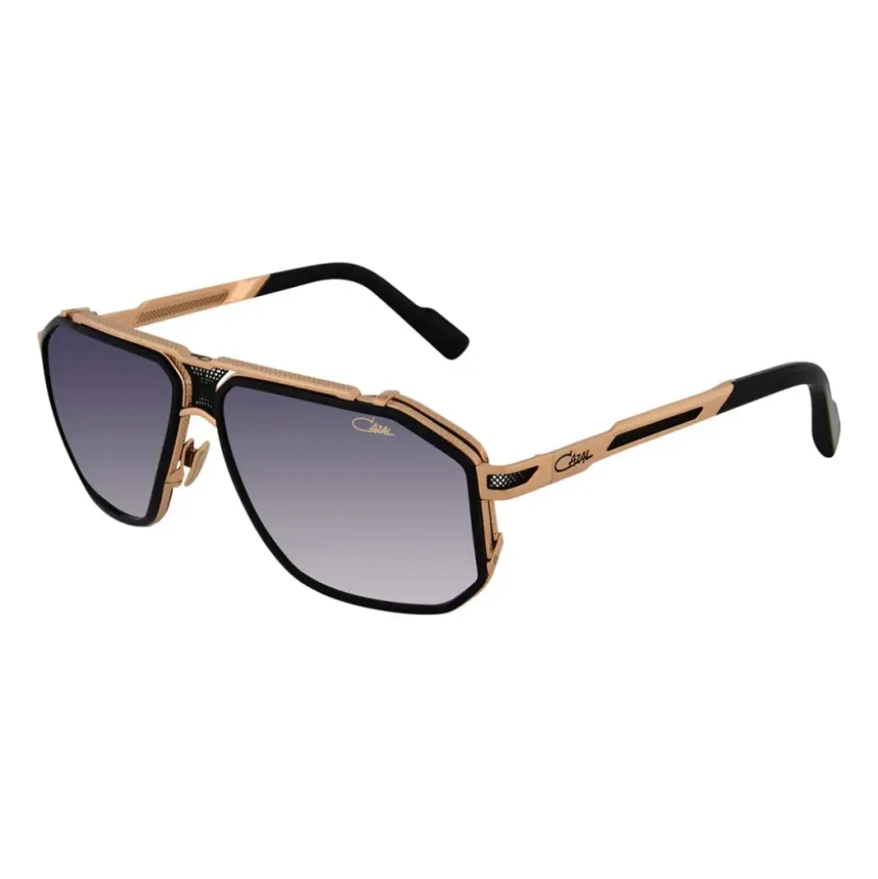 Geometrische Metall-Sonnenbrille