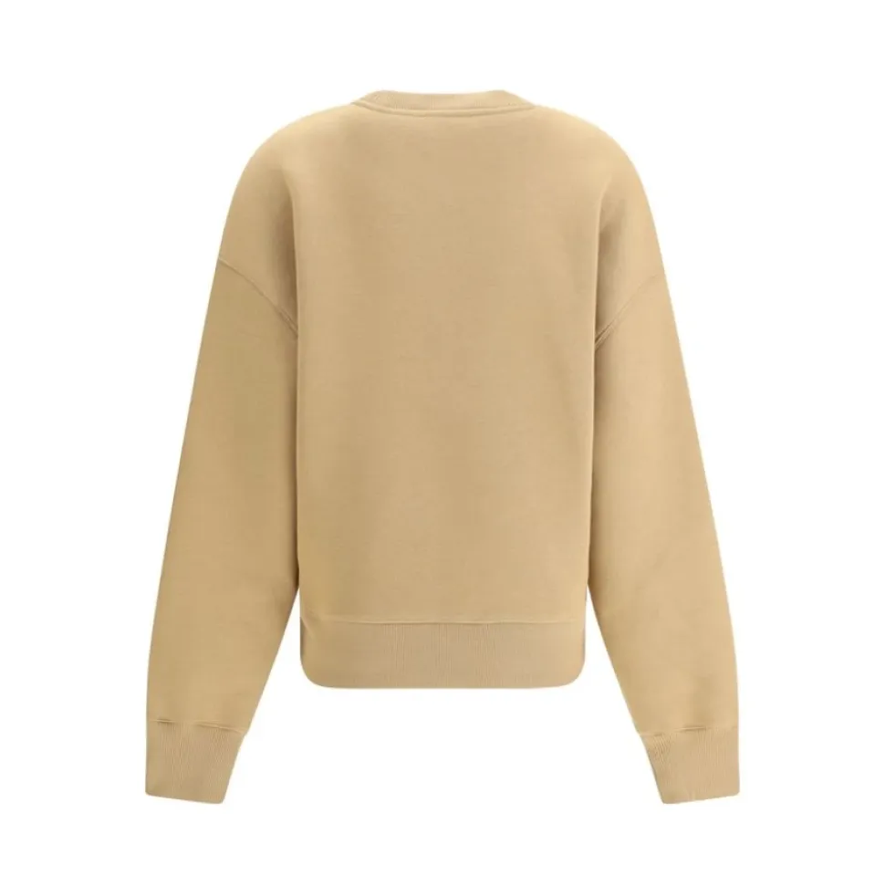Geprägter Herz-Sweatshirt