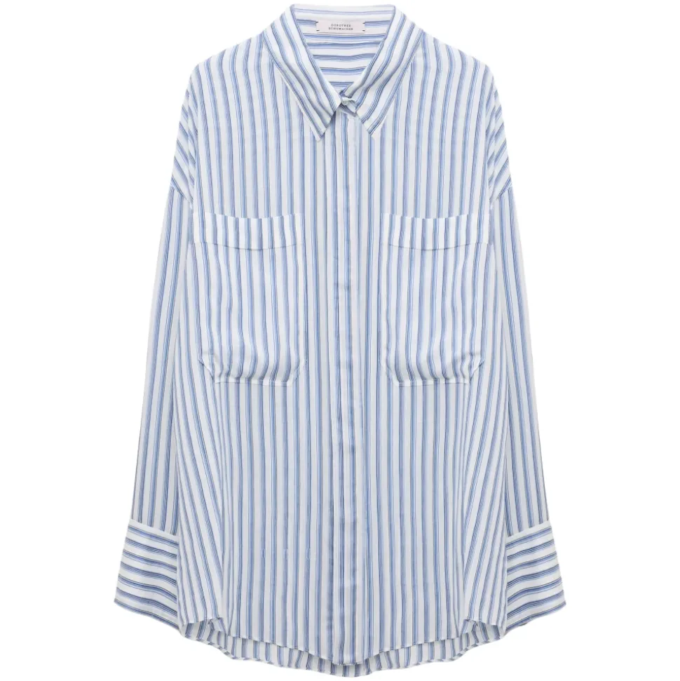 Gestreifte Bluse für einen coolen Look