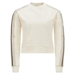 Gestreiftes Crochet Sweatshirt Set