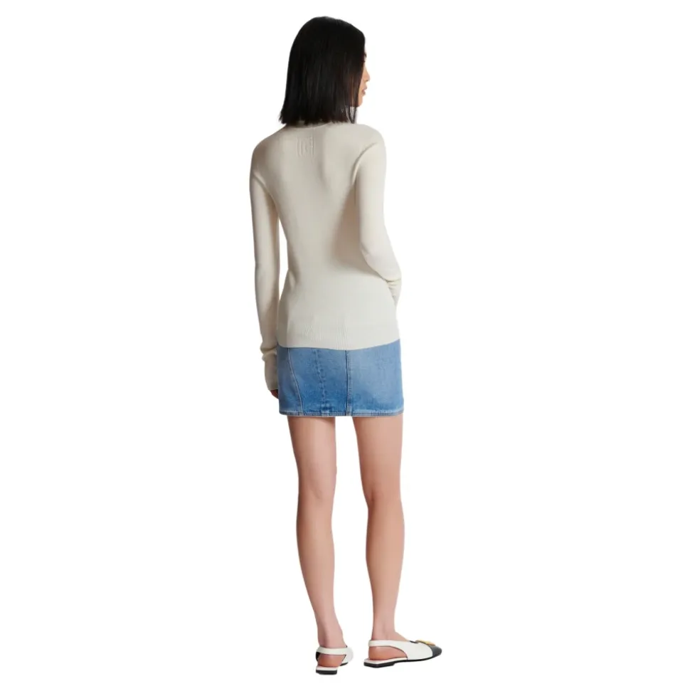 Gestrickter Rollkragenpullover