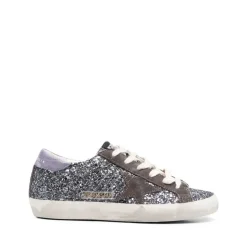 Glitzer Stern Patch Sneakers