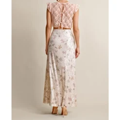 Glitzernder Maxi-Rock