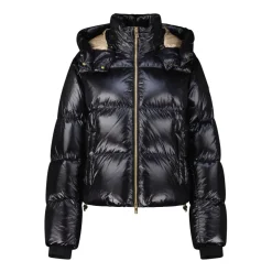 Goldene Moonstone Steppjacke