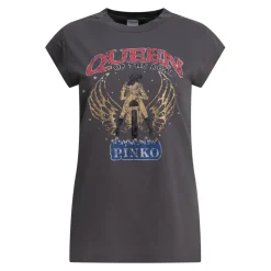 Graues T-Shirt für Frauen