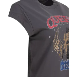 Graues T-Shirt für Frauen
