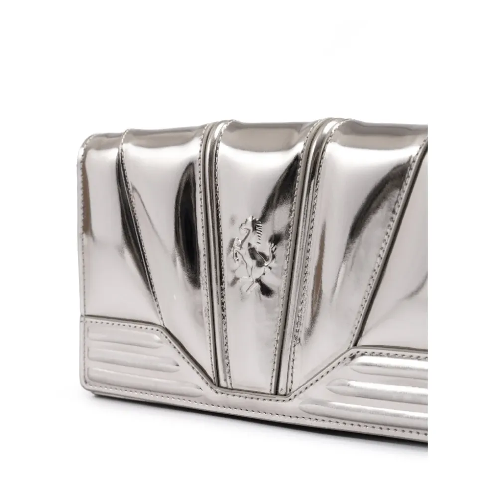 GT Lackledertasche mit Kette