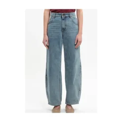 HEDGY Jeans mit weitem Bein