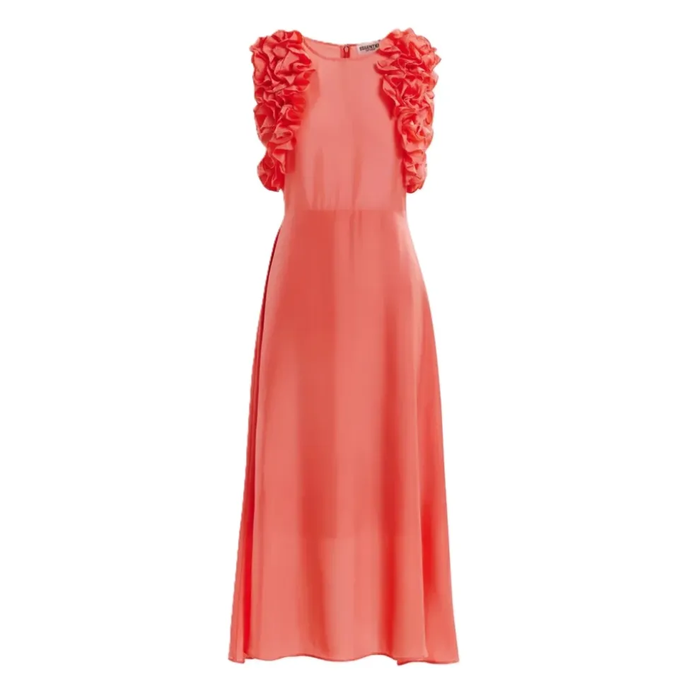 Hexico Rüschen-Midikleid