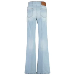 High-Rise Schlagjeans