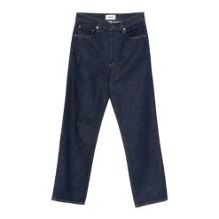 High-Rise Straight Jeans