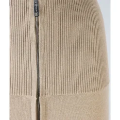 High-Waist Wollmischrock