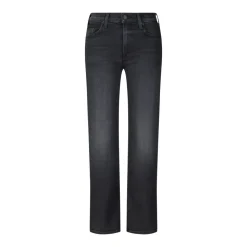 High-Waisted Straight Leg Jeans