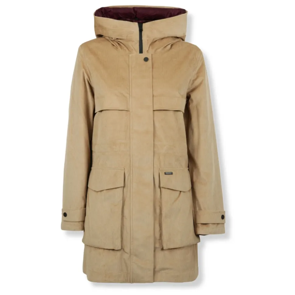 3-in-1 Parka aus dreilagigem Cord