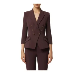 Jacke aus doppellagigem Crêpe