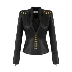 Jacke mit Schmuckverschlüssen