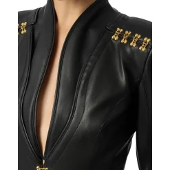 Jacke mit Schmuckverschlüssen