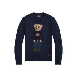 Jacquard Polo Bear Pullover