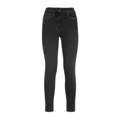 Jeans mit Kontrastnähten