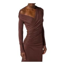 Jersey-Kleid mit Schmuckknöpfen