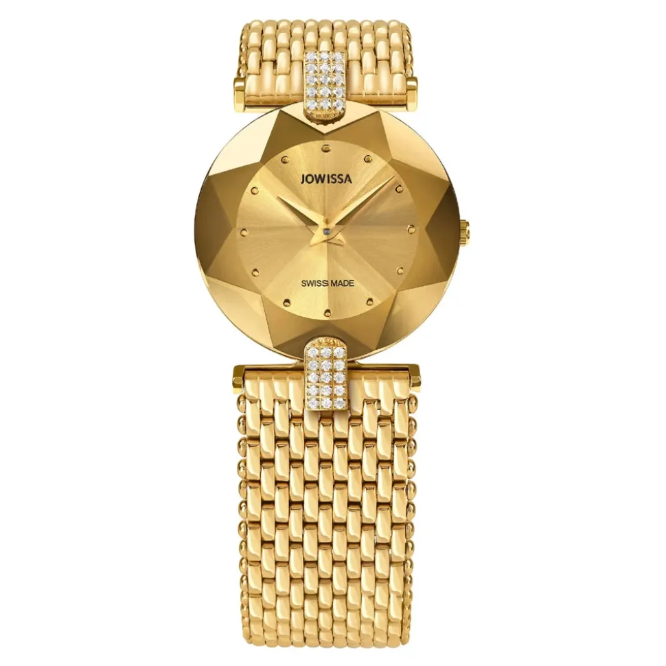 Jowissa Damen Armbanduhr Facet Strass