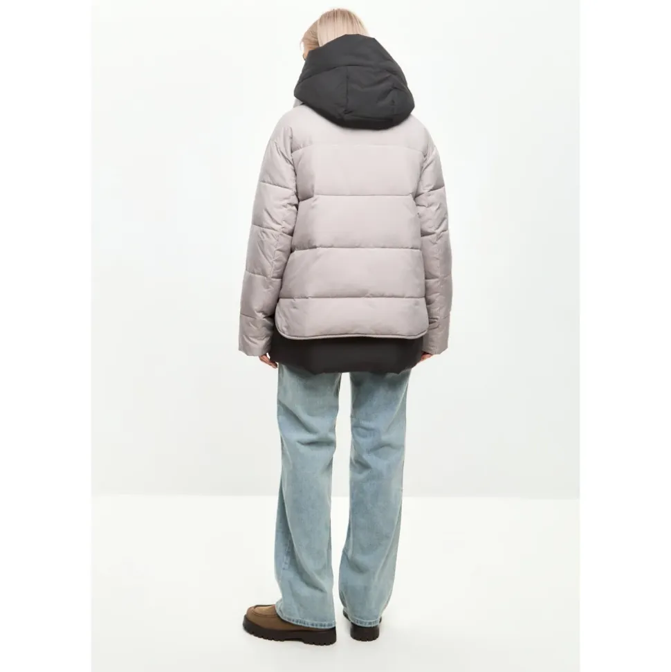Kapuzen-Pufferjacke