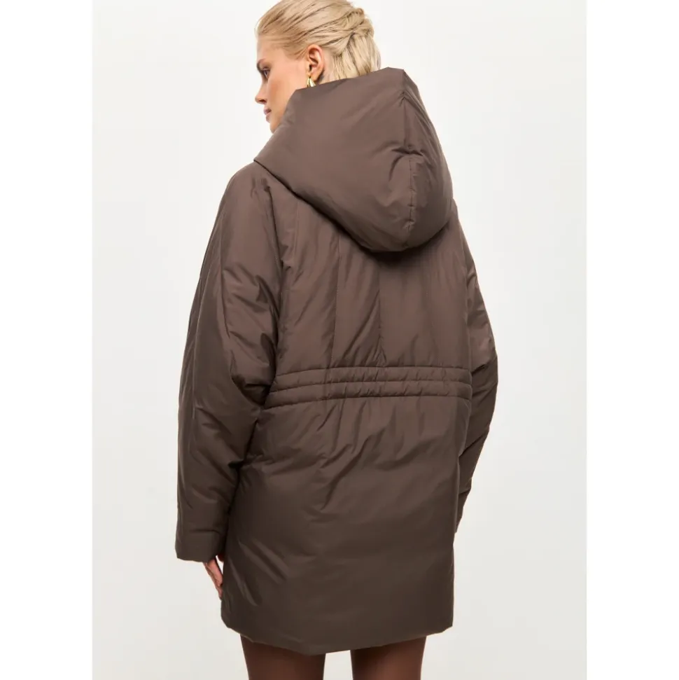 Kapuzen-Steppjacke