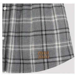 Karierter Flanell-Minirock