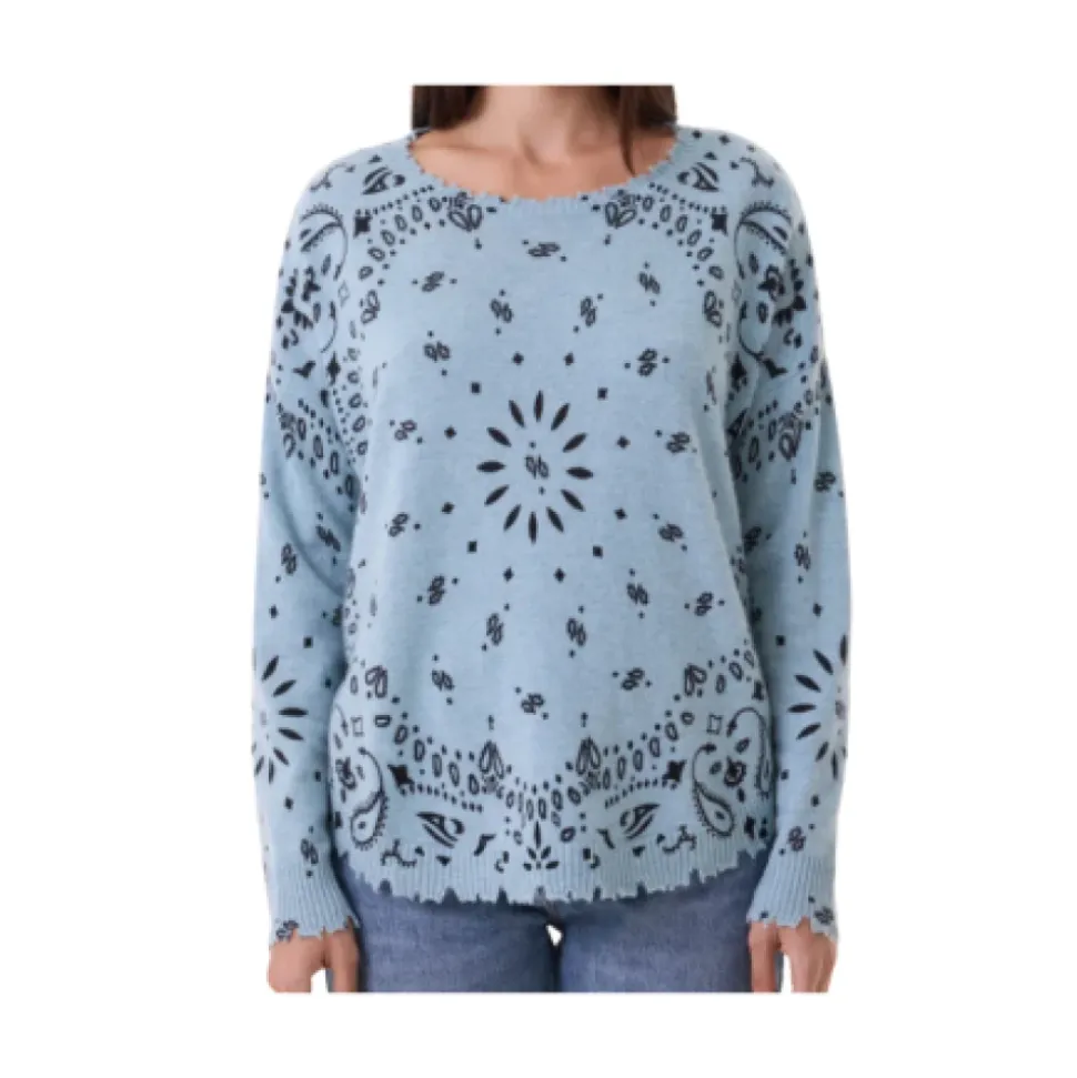 Kaschmir Bandana Pullover