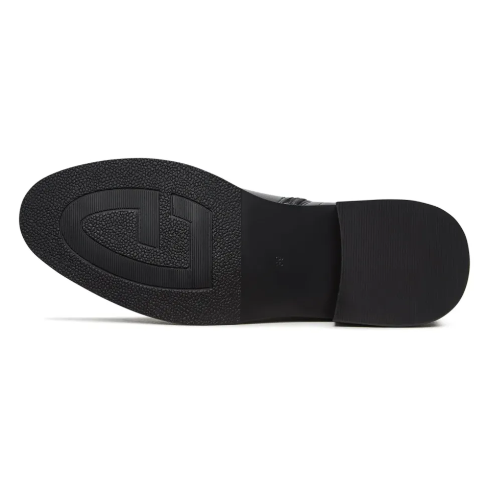 Klassische Kniehohe Stiefel Svi - Schwarz