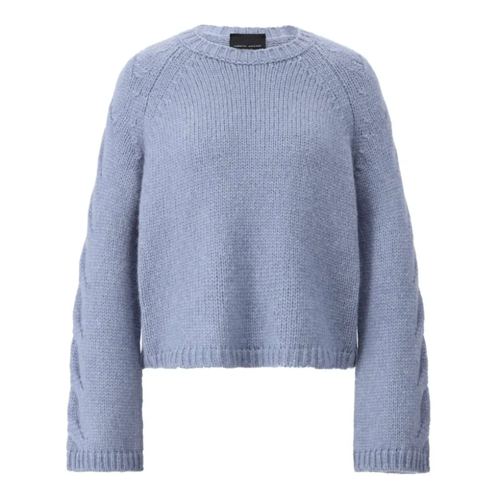 Klassischer Strickpullover