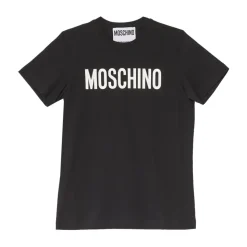 Klassisches Schwarzes Baumwoll-T-Shirt mit Kurzen Ärmeln