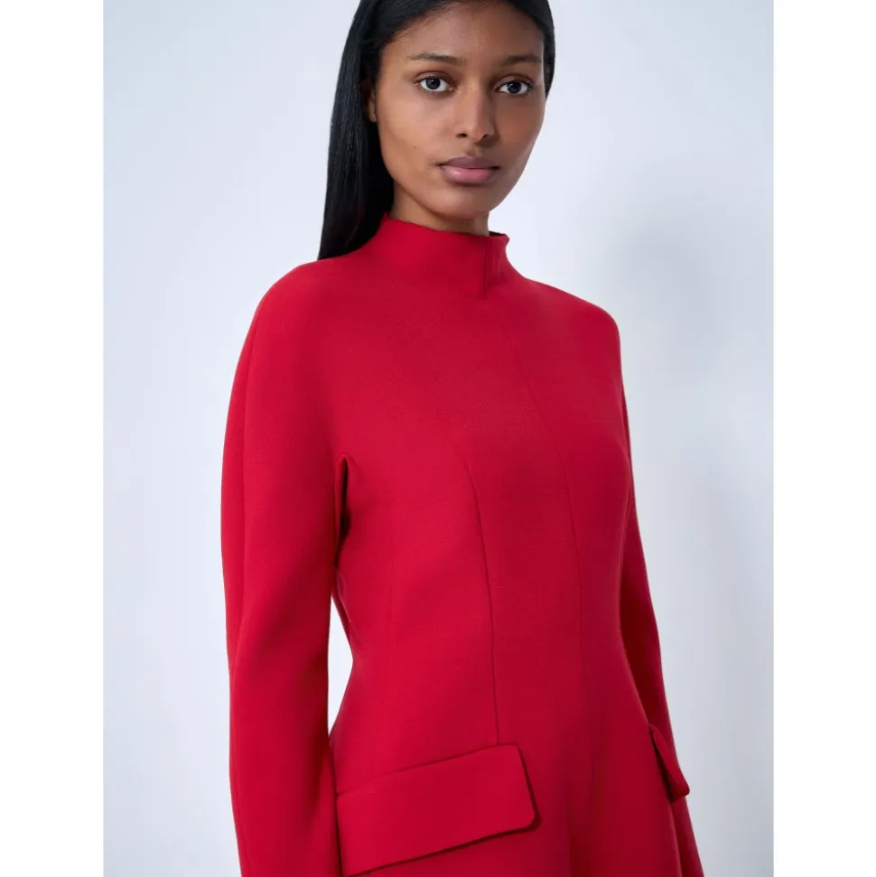 Kleid aus Wollmischung