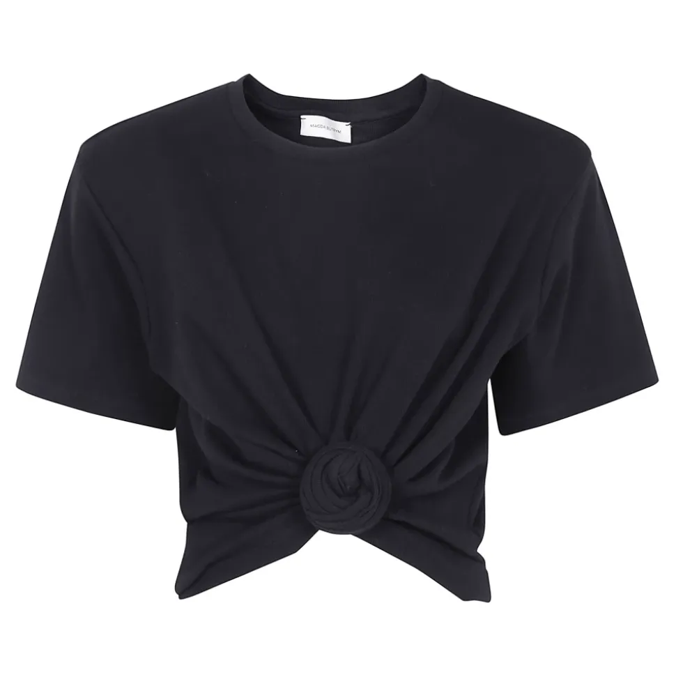 Kurzarm Crop Top