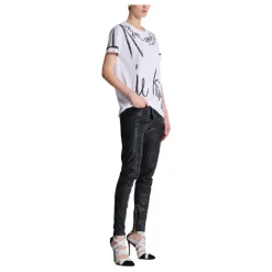 Kurzärmeliges T-Shirt mit „Je t'aime“-Print