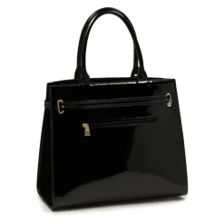Lackierte starre Tasche